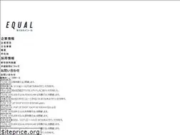 Sites similar to equal-web.co.jp