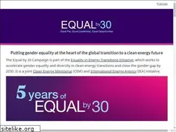 Sites similar to equalby30.org