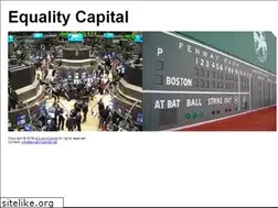 Sites similar to equalitycapital.com
