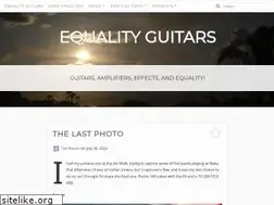 Sites similar to equalityguitars.com