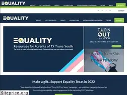 Sites similar to equalitytexas.org