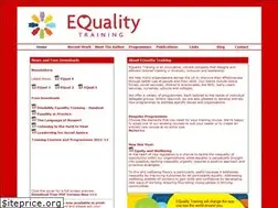 Sites similar to equalitytraining.co.uk