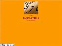 Sites similar to equaltime.com
