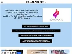Sites similar to equalvoicesanglican.org