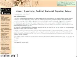 Sites similar to equation-solver.com