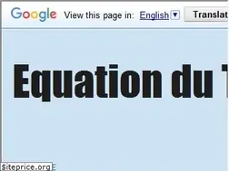 Sites similar to equationdutemps.blogspot.com