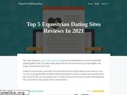 Sites similar to equestriandatingsites.com