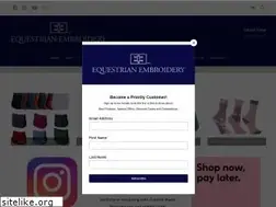 Sites similar to equestrianembroidery.co.uk