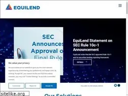 Sites similar to equilend.com