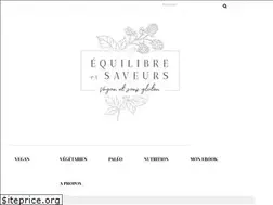 Sites similar to equilibre-et-saveurs.fr
