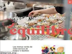 Sites similar to equilibre-traiteur.ca