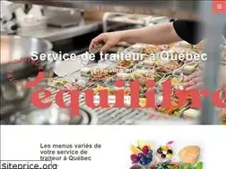 Sites similar to equilibre-traiteur.com