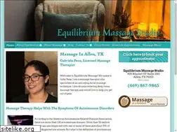 Sites similar to equilibriummassage.net