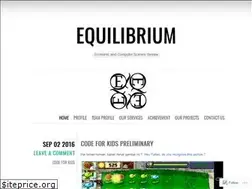 Sites similar to equilibriumsolution2013.wordpress.com