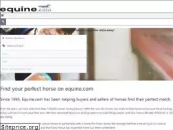 Sites similar to equine.com