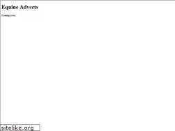 Sites similar to equineadverts.co.uk