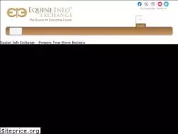 Sites similar to equineinfoexchange.com