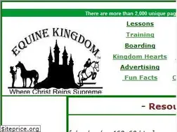 Sites similar to equinekingdom.com