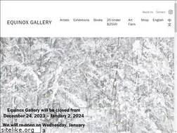 Sites similar to equinoxgallery.com
