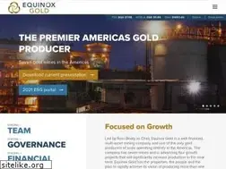 Sites similar to equinoxgold.com