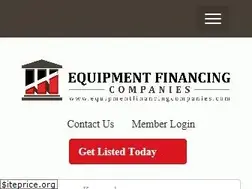 Sites similar to equipmentfinancingcompanies.com