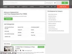 Sites similar to equipmentlist.com