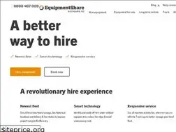 Sites similar to equipmentshare.co.nz