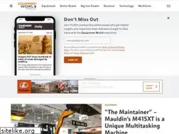 Sites similar to equipmentworld.com