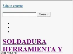 Sites similar to equipodesoldadura.com