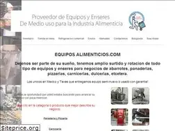 Sites similar to equiposalimenticios.com