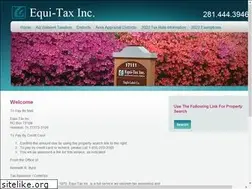 Sites similar to equitaxinc.com