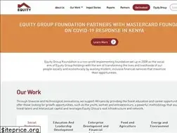 Sites similar to equitygroupfoundation.com