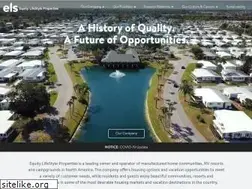 Sites similar to equitylifestyleproperties.com