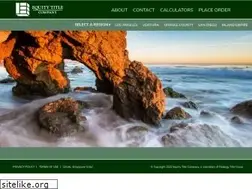 Sites similar to equitytitle.com