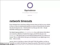 Sites similar to equivalence.co.uk