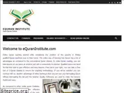 Sites similar to equraninstitute.com