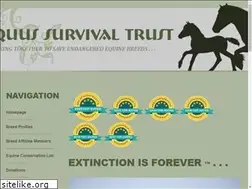 Sites similar to equus-survival-trust.org