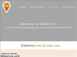 Sites similar to erabledici.ca