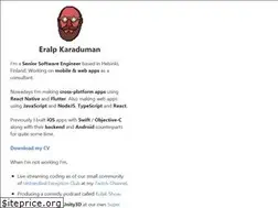 Sites similar to eralpkaraduman.com