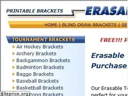 Sites similar to erasabletournamentbrackets.com