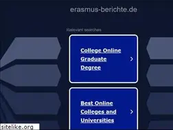 Sites similar to erasmus-berichte.de