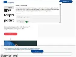 Sites similar to erasmus-plius.lt