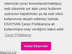 Sites similar to eraysan.com.tr