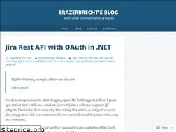 Sites similar to erazerbrecht.wordpress.com