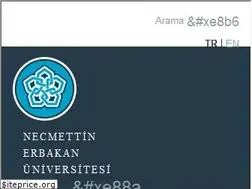 Sites similar to erbakan.edu.tr