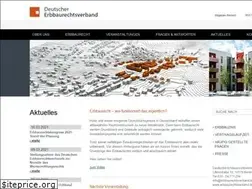 Sites similar to erbbaurechtsverband.de