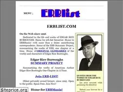Sites similar to erblist.com