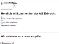 Sites similar to erbrecht-dav.de