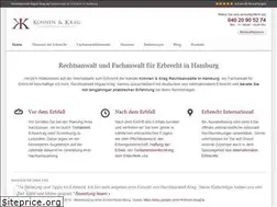 Sites similar to erbrecht-krag.de