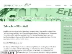 Sites similar to erbrecht-pflichtteil.com